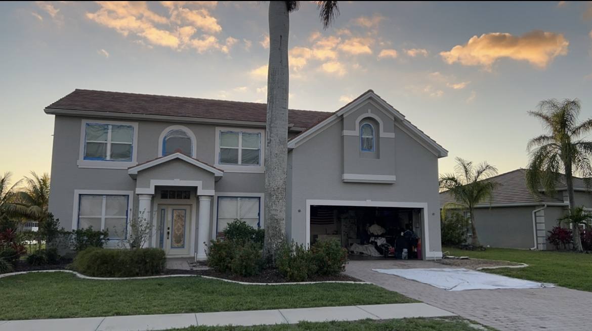 Exterior house painting